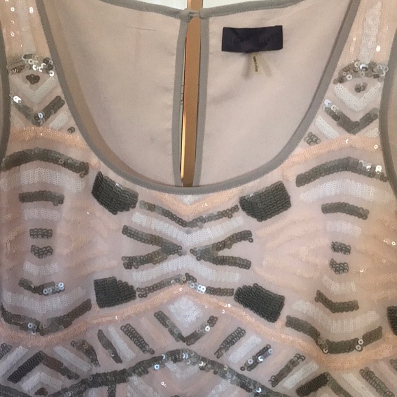 Sequin beaded cocktail party dress - Picture 8 of 8